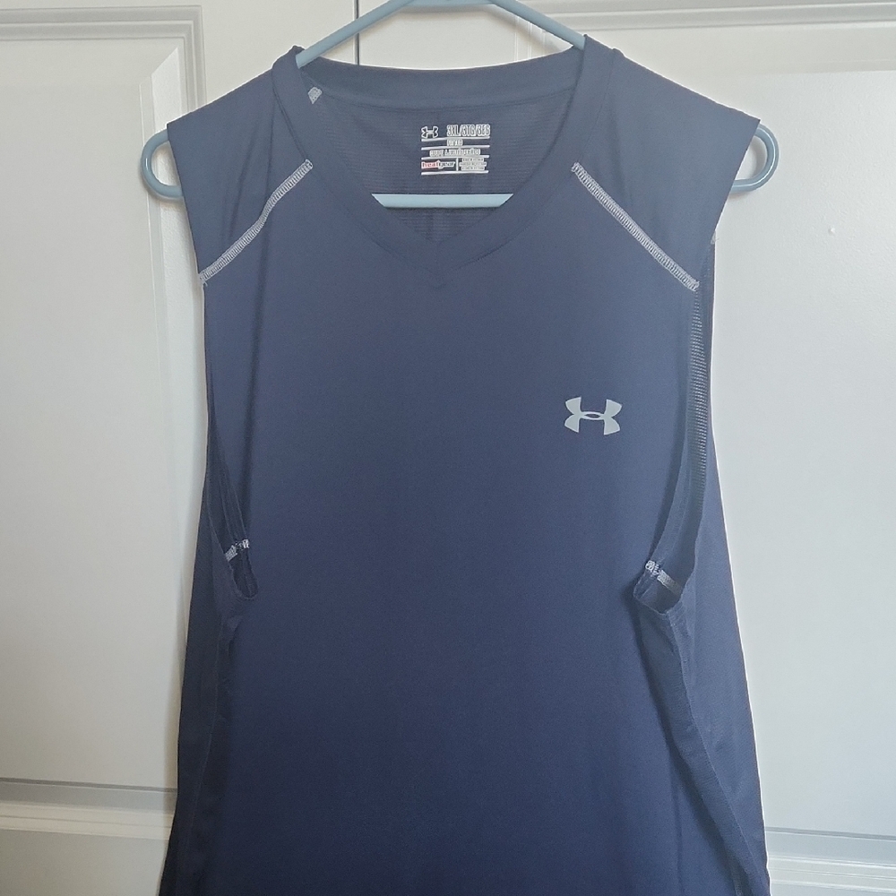 Under Armour Dark Blue Athletic Tank
